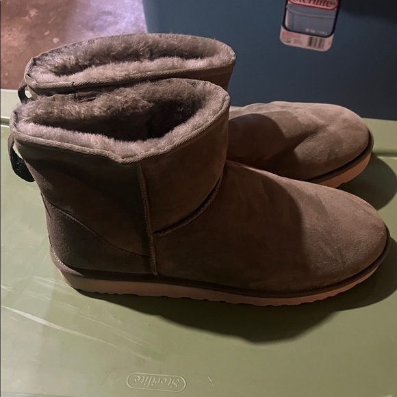 Men UGG Sage Green  Suede Boots main image 8